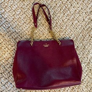Plum Kate Spade bag